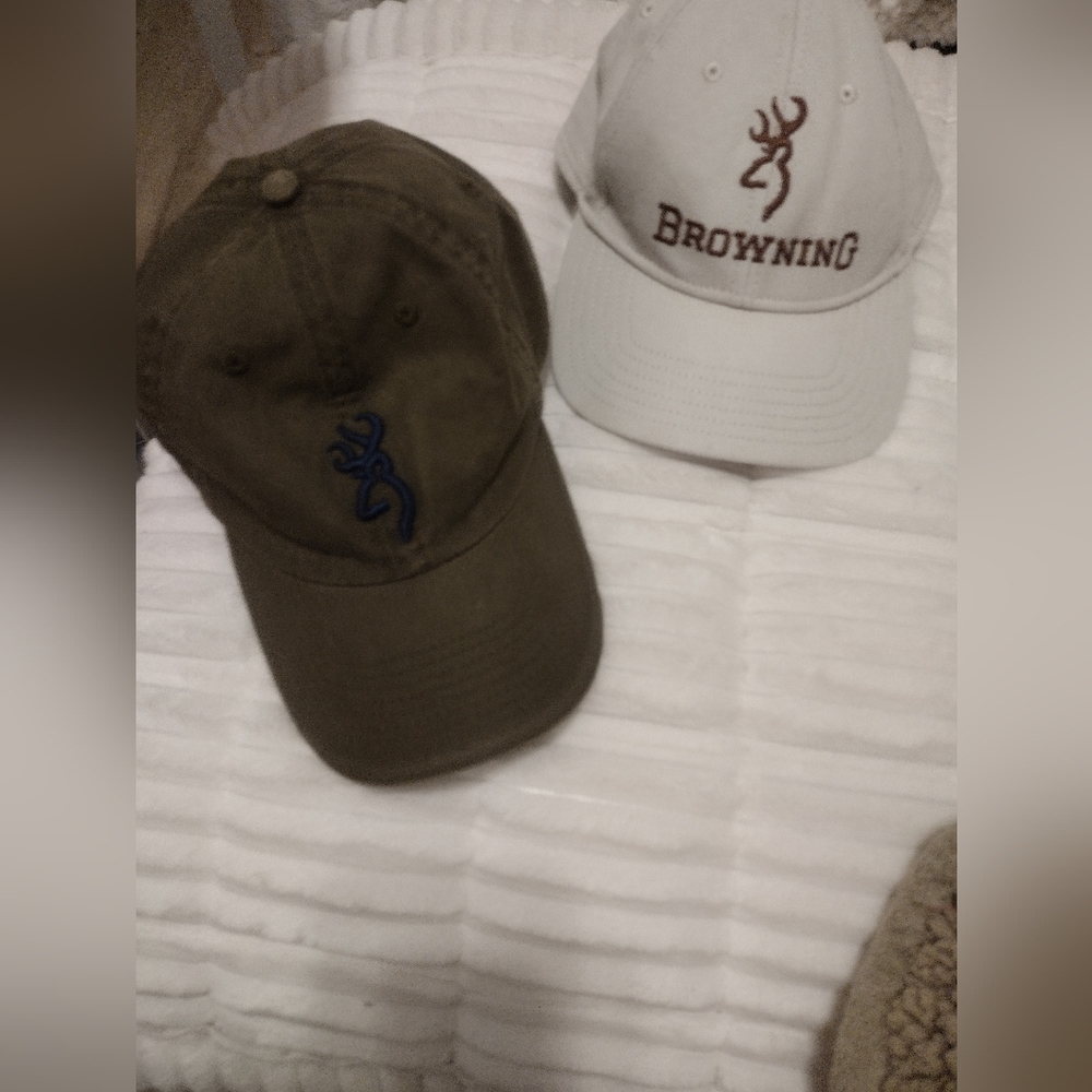 Lot of 2: Browning Cap Hat